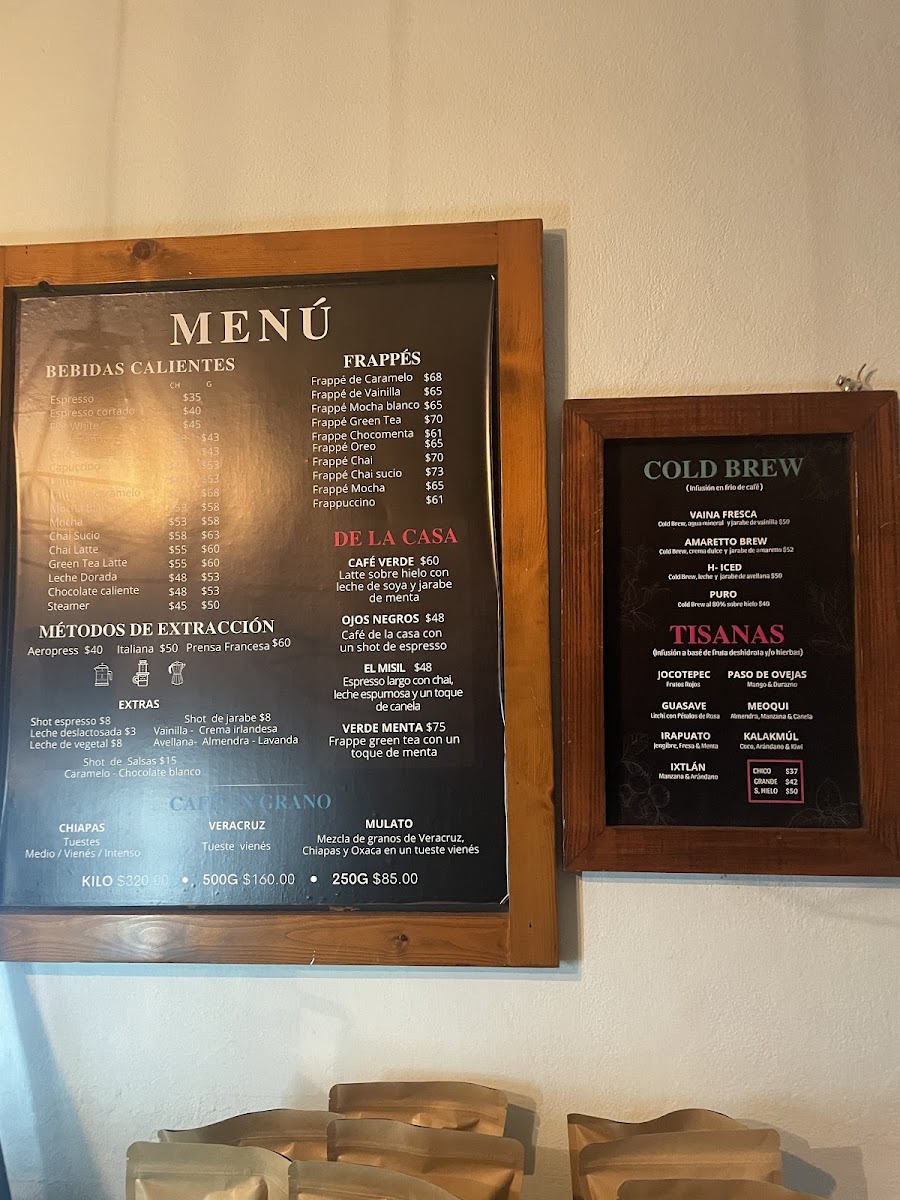 Menu Mulata Querida, Casa Tostadora De Café-3